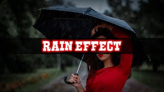 Photoshop Tutorial: How To Add Rain Effect in your Photo / Add Noise screenshot 5