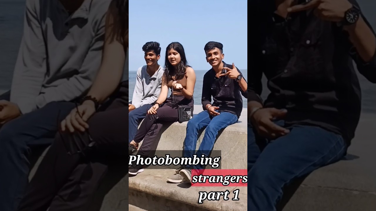 Stranger's Photobombing😜❤️ part 1 