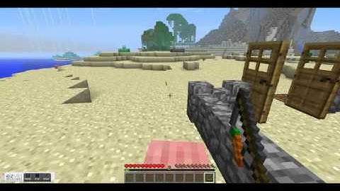 Pig Riding Tutorial from Minecraft 1.4.2 Update