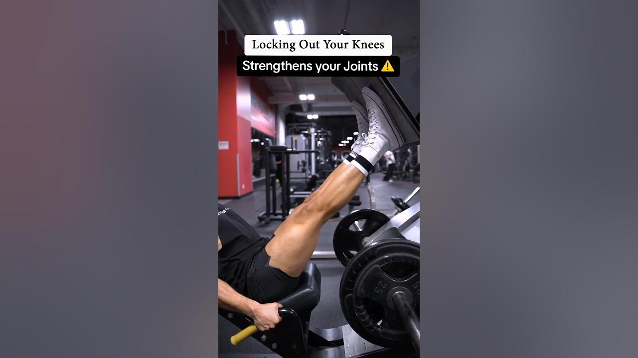 Leg Press Knees Locking Out ⚠️ legpress YouTube