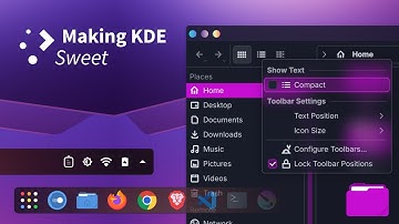 Make your KDE Sweet | Customizing KDE Plasma