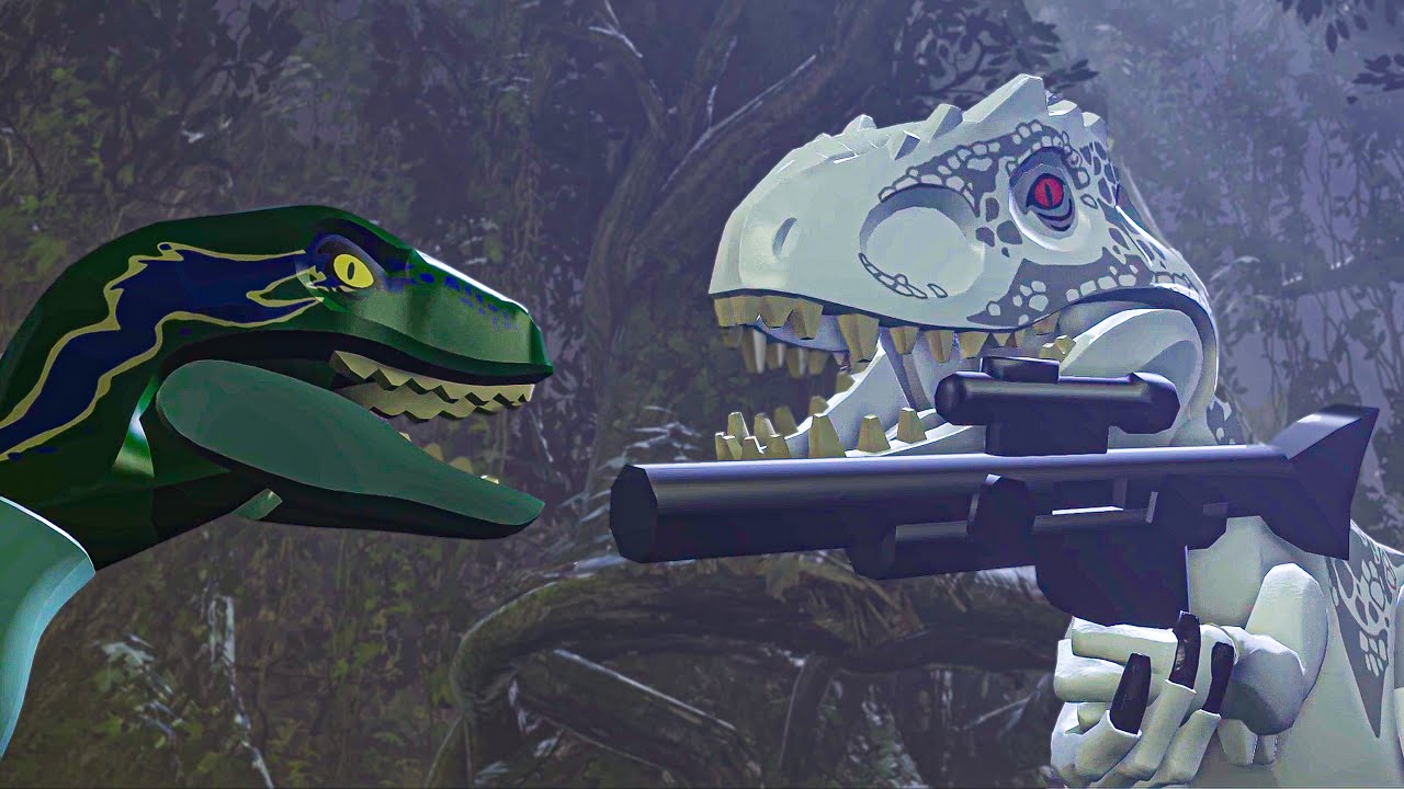 Funniest Lego Jurassic World Moments