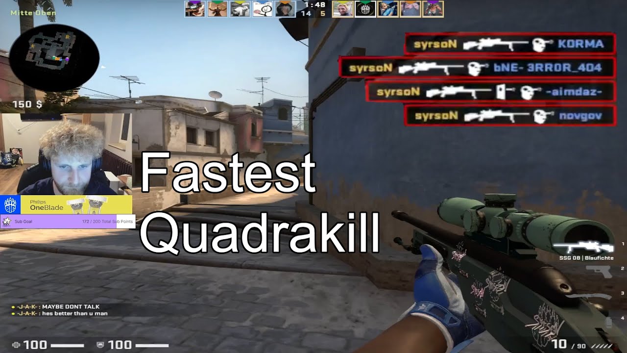 Syrson gave them no chance - Fastest 4k from scout i ever seen!