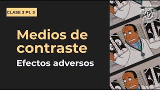 03.3 - Adverse effects of iodinated and gadolinium contrast media