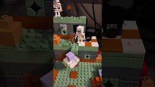 Hyperlapse build of Minecraft lego 21271 - Trial Chamber #minecraftbuilding