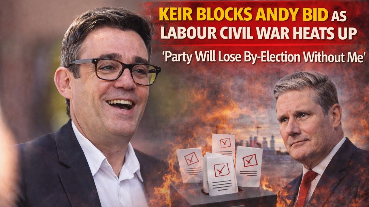 Burnham Stirs the Pot as Labour's Civil War Grows!