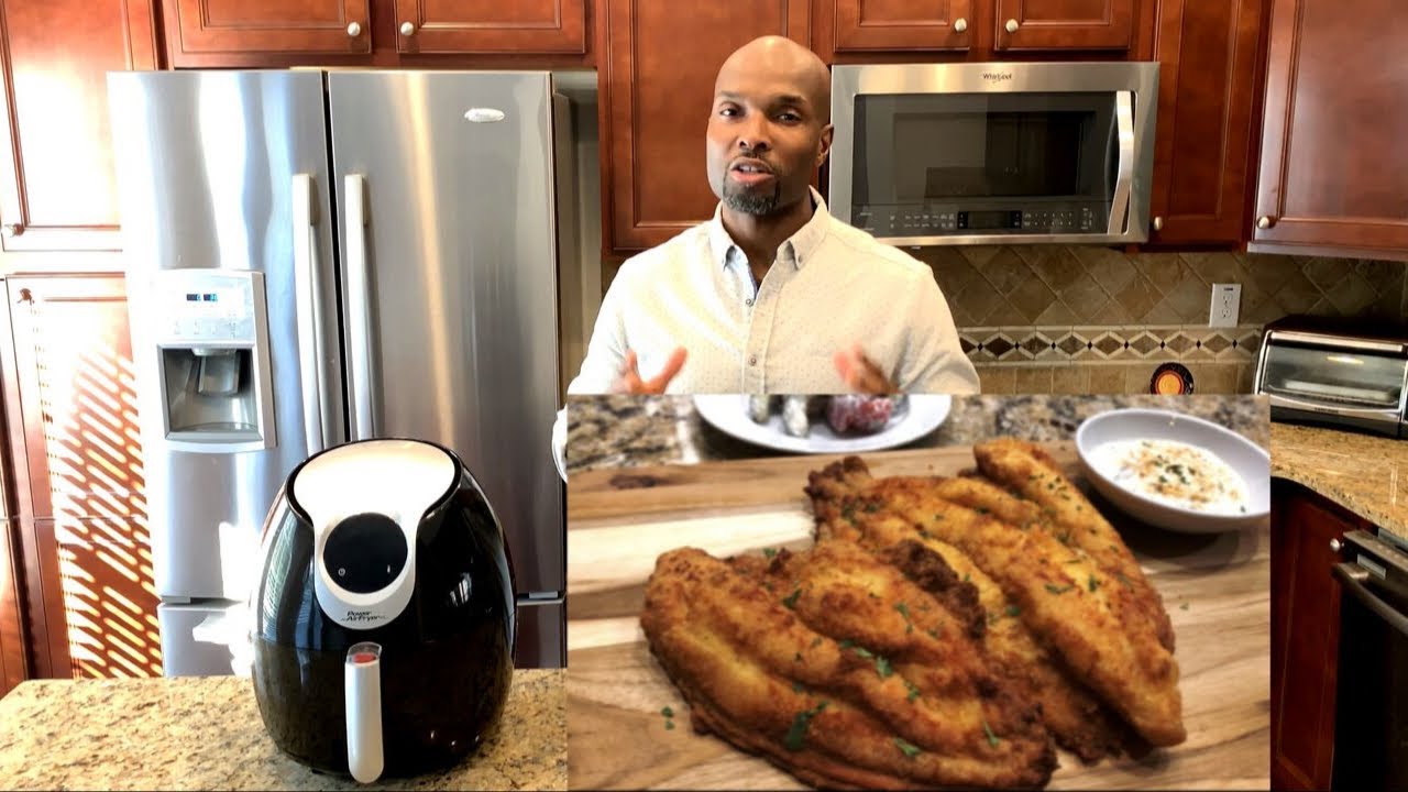 I Southern “Air Fried” Catfish Recipe Using Power Air Fryer XL Low