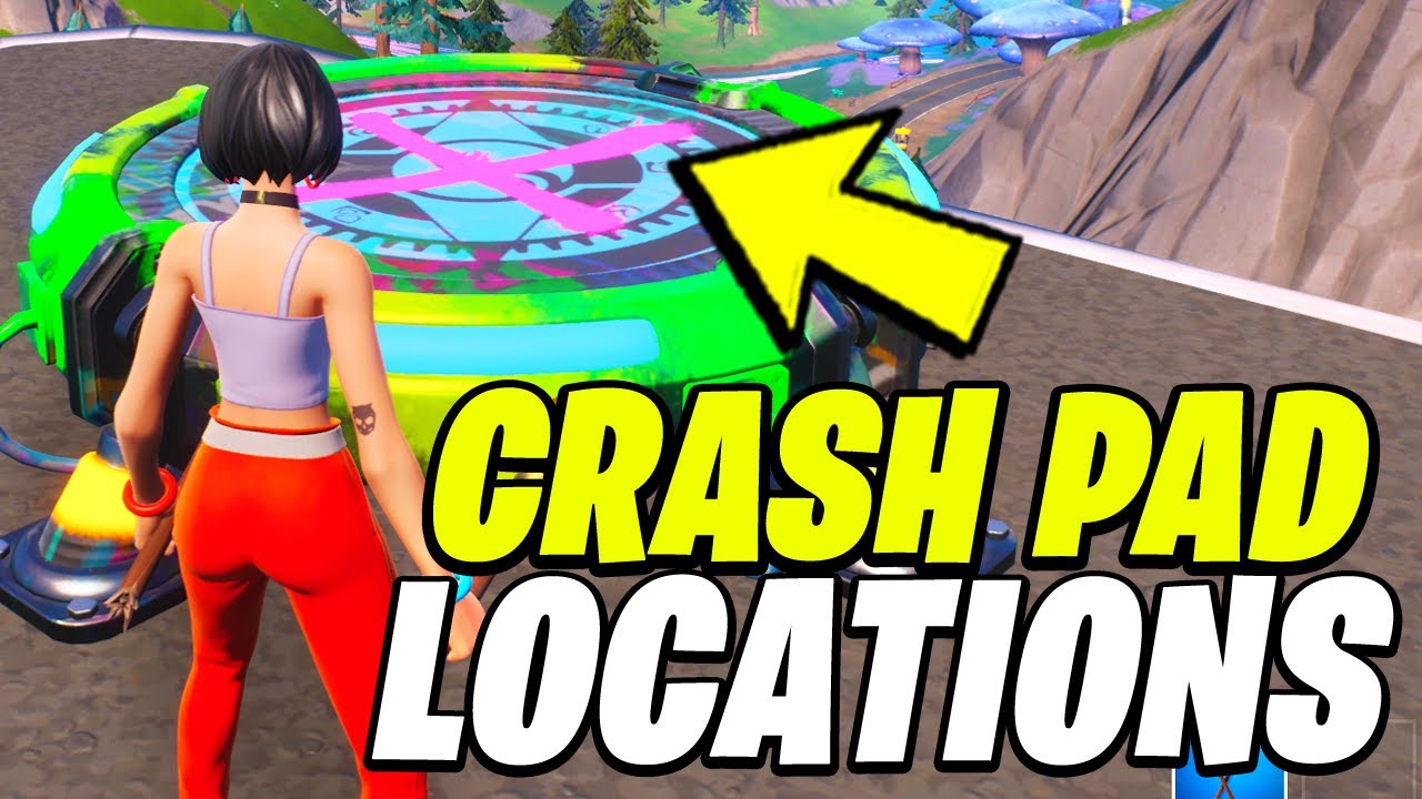 Use a Launch Pad at Loot Lake and at the Rave Cave (Fortnite) YouTube