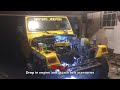 Jeep Wrangler TJ 2.5L to 4.0 L Motor Swap