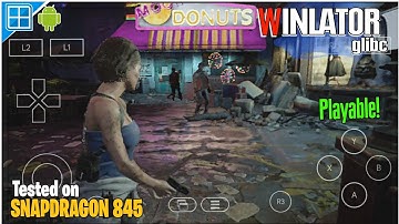 Resident Evil 3 Remake Gameplay on Android|Winlator glibc 7.1.2| Tested on Snapdragon 845 + Settings