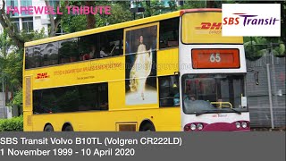 Sbs Transit Volvo B10Tl Super Olympian Volgren Cr222Ld Farewell Tribute