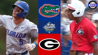 #5 Florida vs #1 Georgia (Great!) | SEC Tournament Semifinal | 2026 College Baseball Highlights
