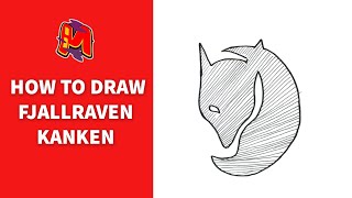 How to Draw Fjallraven Kanken Easy | Logo