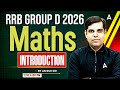 RRB GROUP D 2026 | Maths Introduction | Complete Preparation | By Ashish Sir