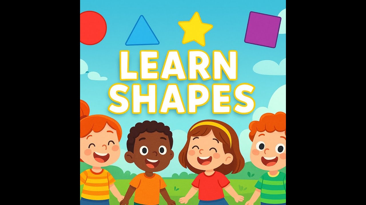 Learn Shapes for Kids | Fun & Easy Shape Learning Video! | Shapes Song 🟢🔺🔷