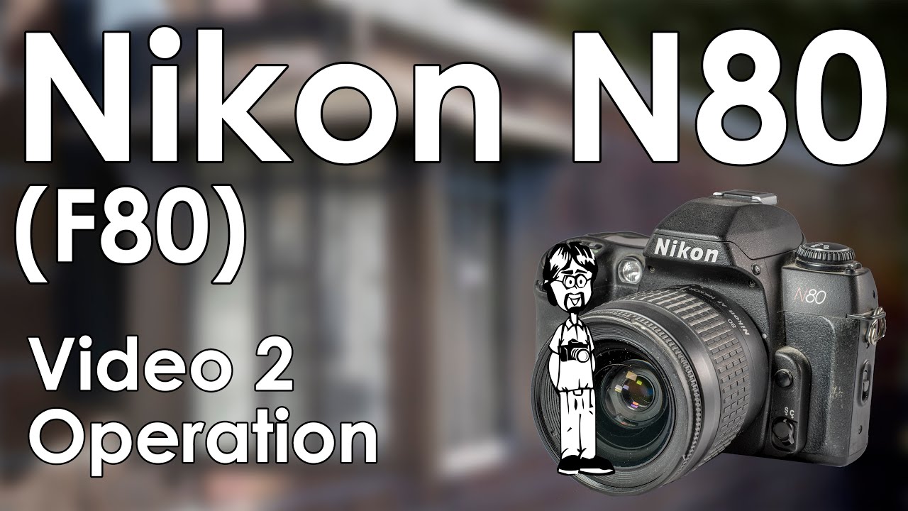 NIKON F80S SLR Film Camera with MB-16 Battery Pack - YouTube