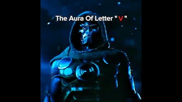 Aura of The Letter " V " 💀🔥 | #shorts #aura #letterv