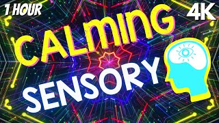 Autism Calming Sensory Music Relaxing Neon Visuals