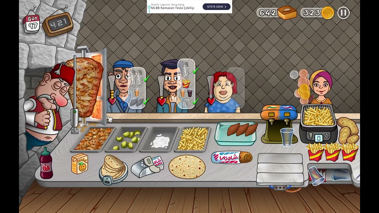  Döner Efsanesi oyununu oynuyoruz part4 🍟🥙
