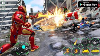 Iron Super Hero Crime War game Android Gameplay screenshot 1