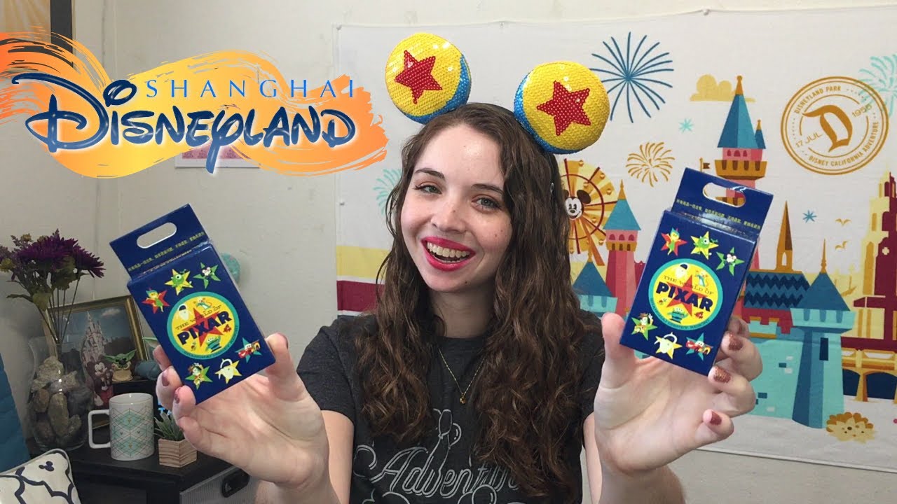 Opening WORLD OF PIXAR Mystery Pins from Shanghai Disneyland + Shanghai Mini Haul