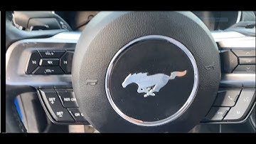 How to fix, code B001 Ford Mustang, Clock spring replacement, airbag light, horn not working