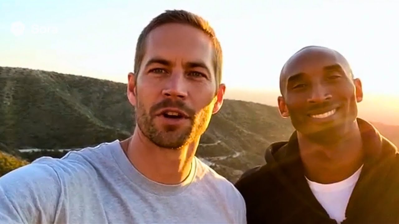 Коби Брайант и Пол Уокер вдохновляют мир | Sora AI возвращает легенд