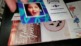 Folding Scentsy Product Sheets