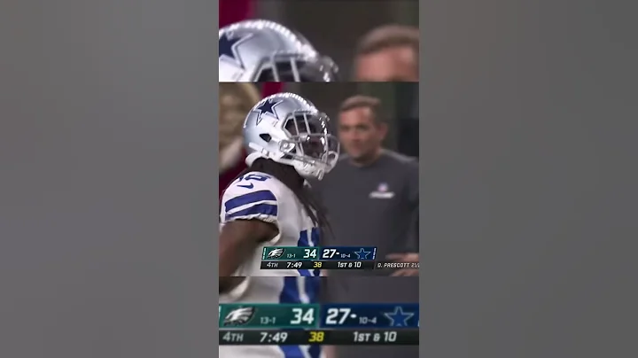 T.Y. Hilton Converts 3rd And 30 And Cowboys Win🤯 #shorts #viral #fyp