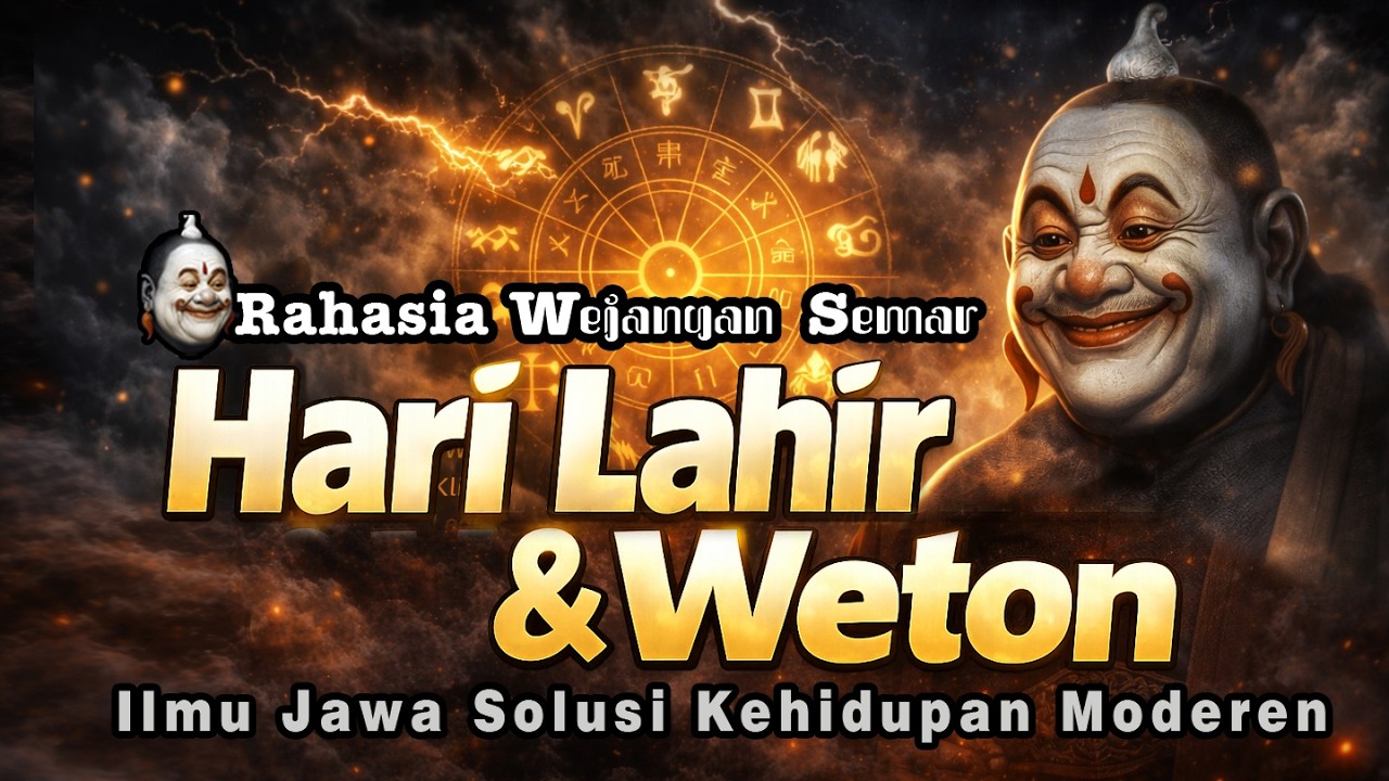 HARI LAHIR, WETON, DAN BATIN yang MENCARI – Ilmu Jawa Kuno Membaca Takdir ‼️ #semarjawa