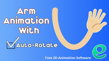 Arm Animation With Auto-Rotate Feature in Enve! | Enve 2D | Freeware Camp | Motion Graphics |