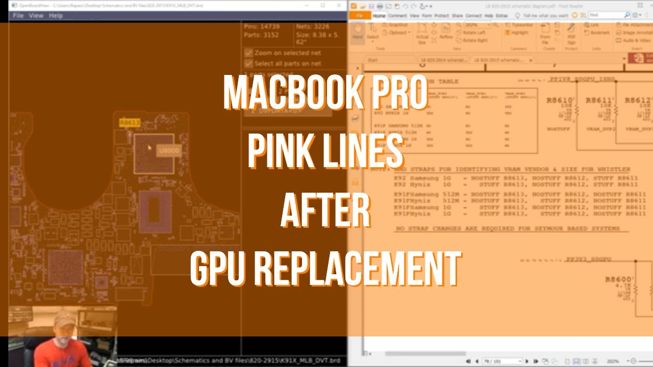 Fix for Pink lines on Screen AFTER Replacing GPU MacBook Pro 2011