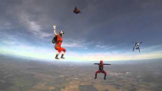 My first 7-way FreeFly sit. Davis, California