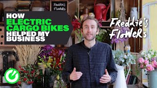 How ELECTRIC CARGO BIKES helped my business | A Freddie's Flowers Case Study