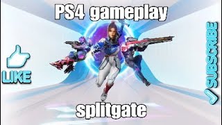 Splitgate PS4 pro gameplay