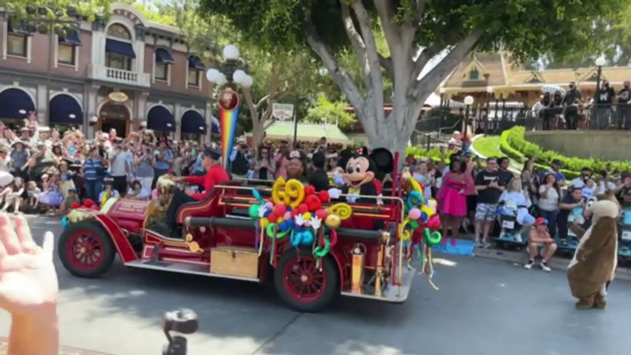 Disneyland 2024 Birthday Parade - 69th Anniversary Cavalcade - July 17