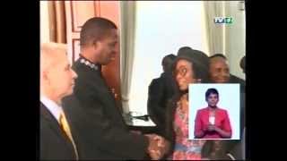 President Edgar Lungu meets Mandela Washington Fellows