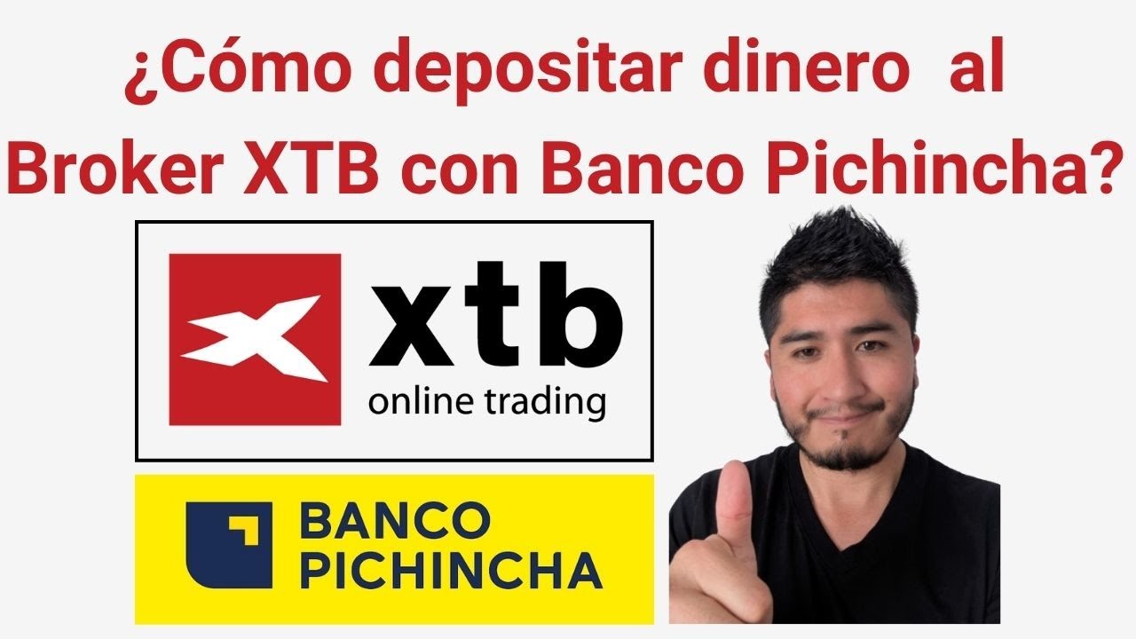 Pasos para depositar dinero al bróker XTB usando la APP de Banco Pichincha en Ecuador