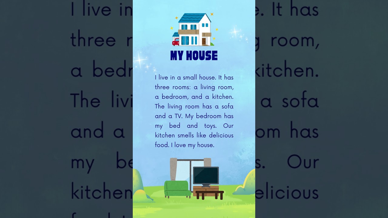 MY HOUSE - Listening and Reading Practice | MiA English