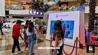 Interactive Magic Mirror for USPA | AI Body Detection Activation at Inorbit Mall