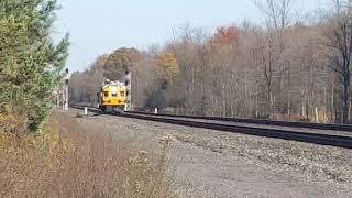 Sperry Rail Service inspection car Weedsport, NY 10/21/19 vid 1 of 3