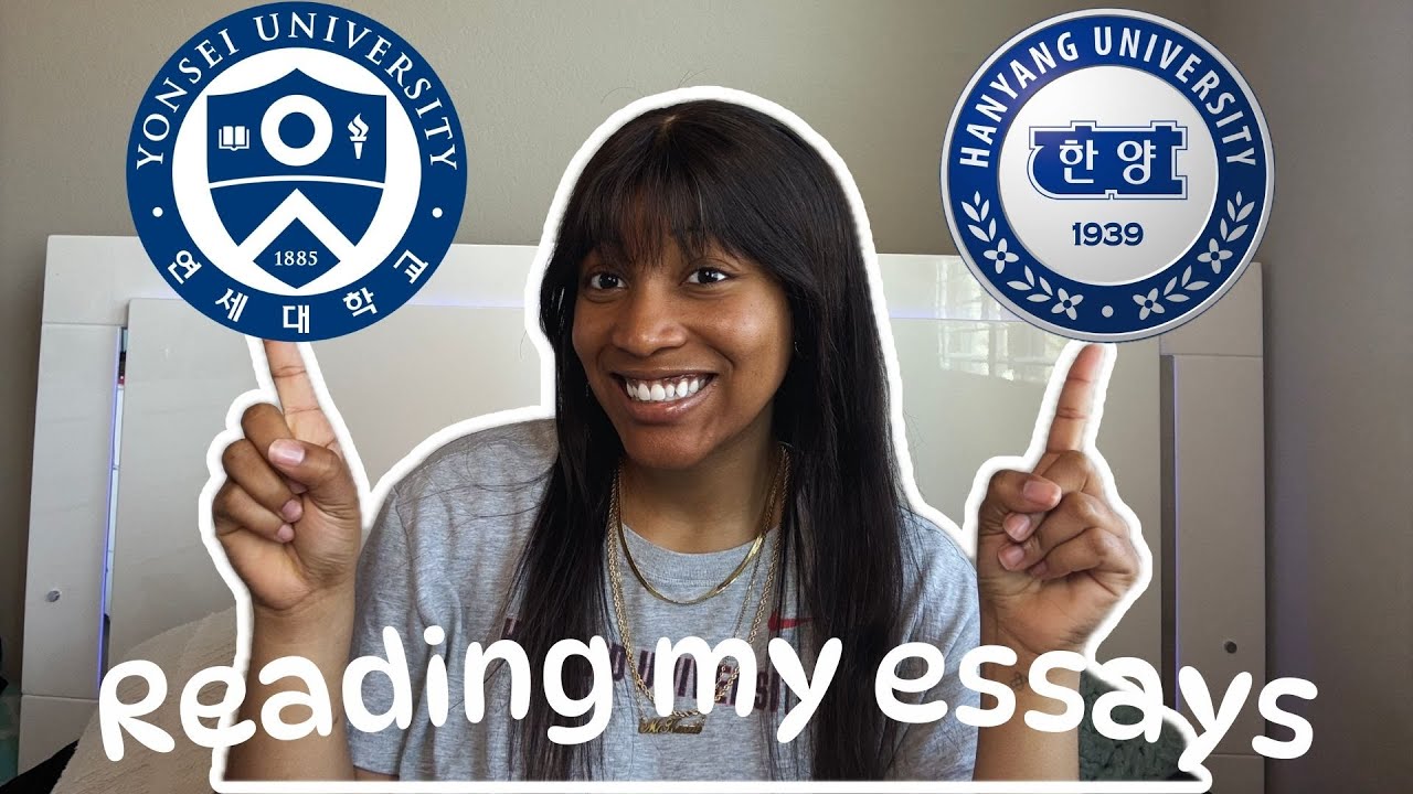 Reading the Essays That Got Me Accepted to Yonsei & Hanyang University