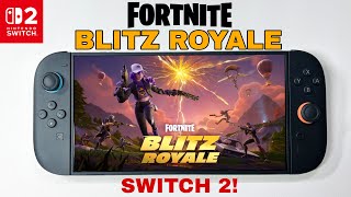 Fortnite BLITZ ROYALE Nintendo Switch 2 EP9