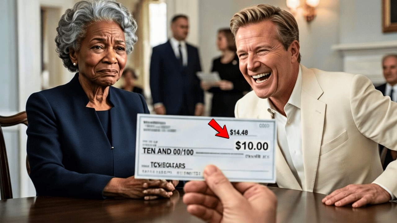 Le fils du milliardaire rit des 10$ de la veuve — jusqu’à ce que l’avocat révèle un domaine