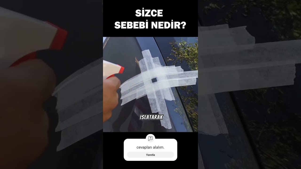 Rötuşla Derin Çizik Giderememek!!! #araba #çizikgiderme #rötuş