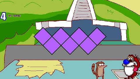 LG618 MUGEN Request: Stimpy & Dib Vs Rigby & Aardvark