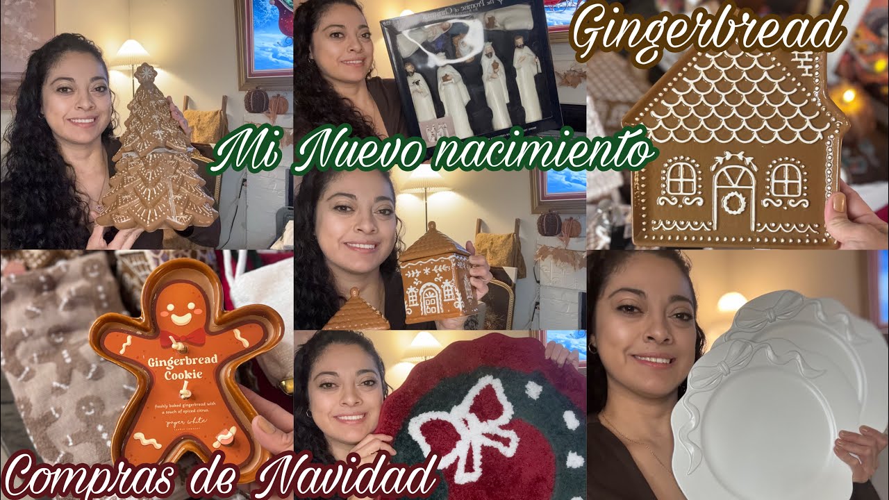 Decoración De Navidad🎄Nueva decoración para mi Cocina Gingerbread🎁 #christmas  