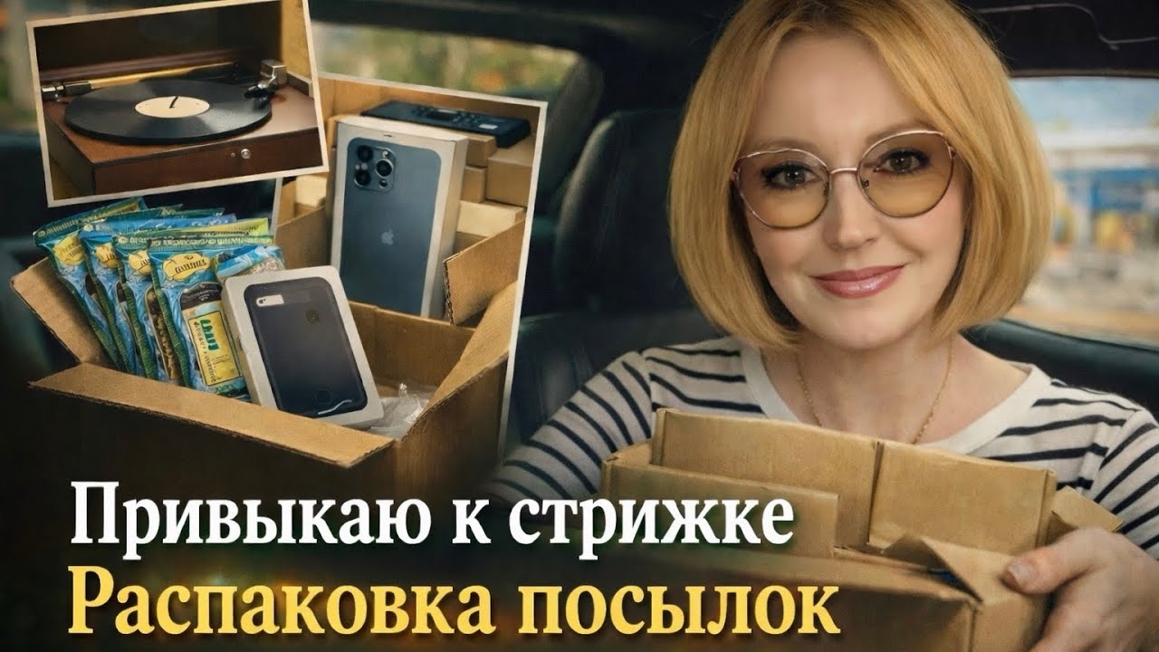 Привыкаю к стрижке  / Распаковка посылок для дома / Влог США