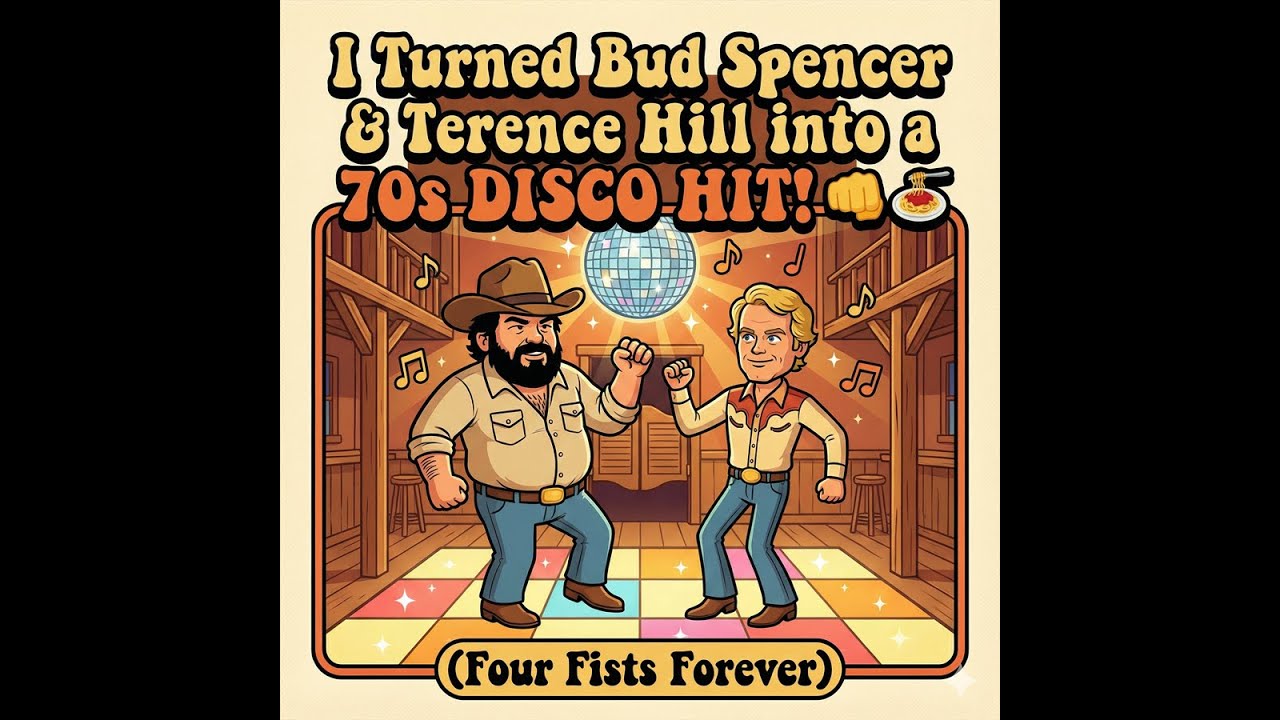 I Turned Bud Spencer & Terence Hill into a 70s DISCO HIT! 👊🍝 (Four Fists Forever)