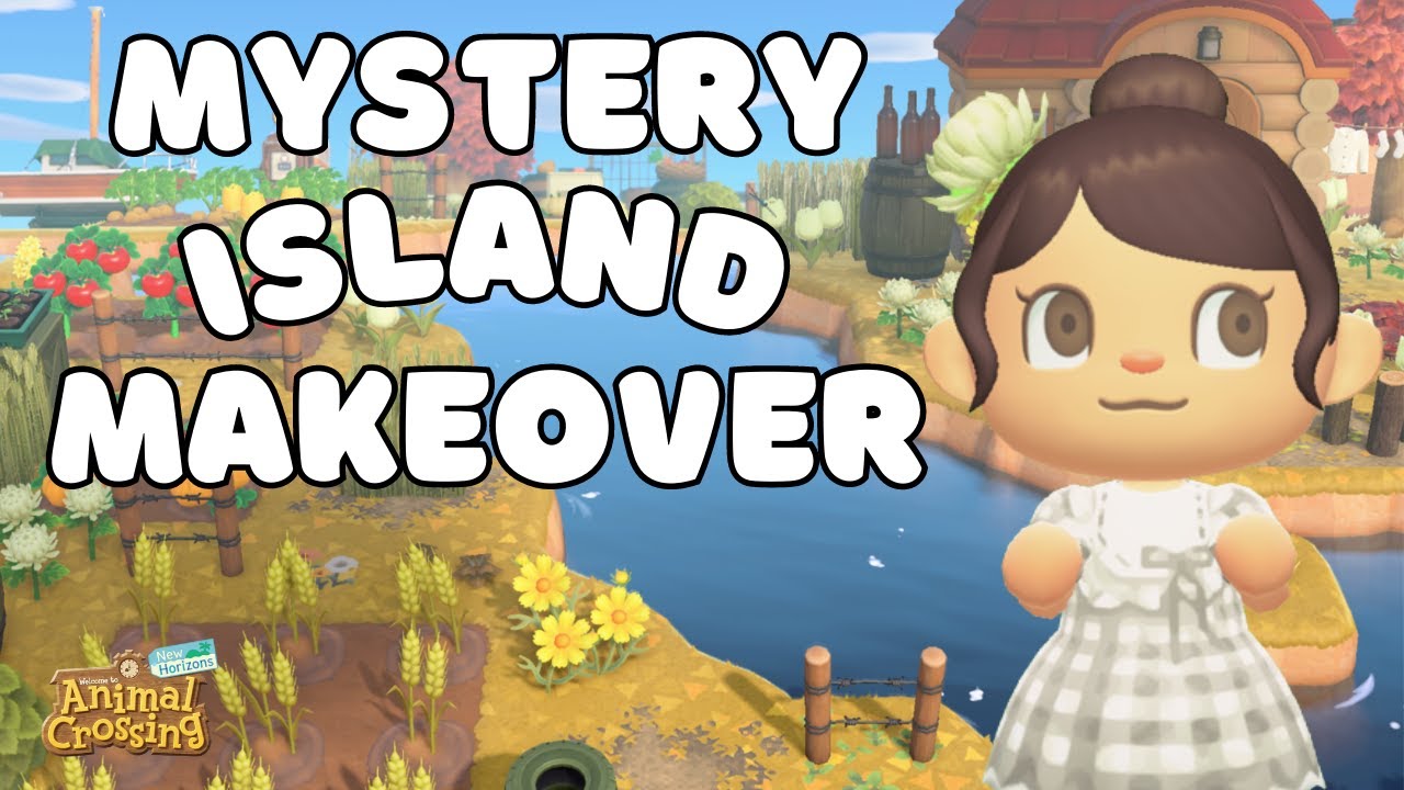 Nook Mile Island Speed Build ACNH Mystery Island Makeover YouTube